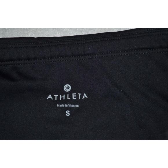 30164 Athleta Gym Pants Leggings Capris Workout Black Size Small Womens - Picture 5 of 12